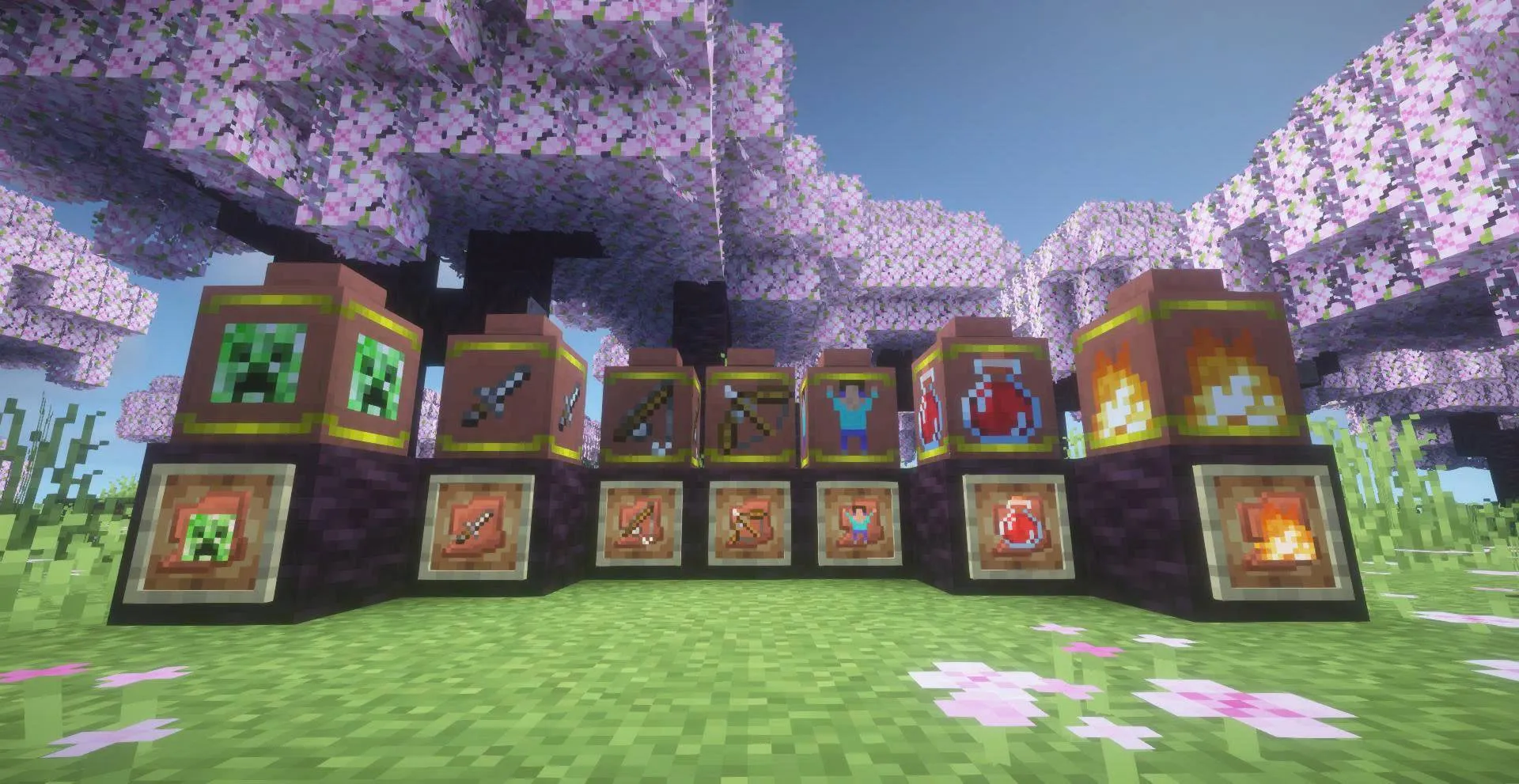 Colorful texture decorated pot — скриншот 2 (Текстуры, Minecraft)