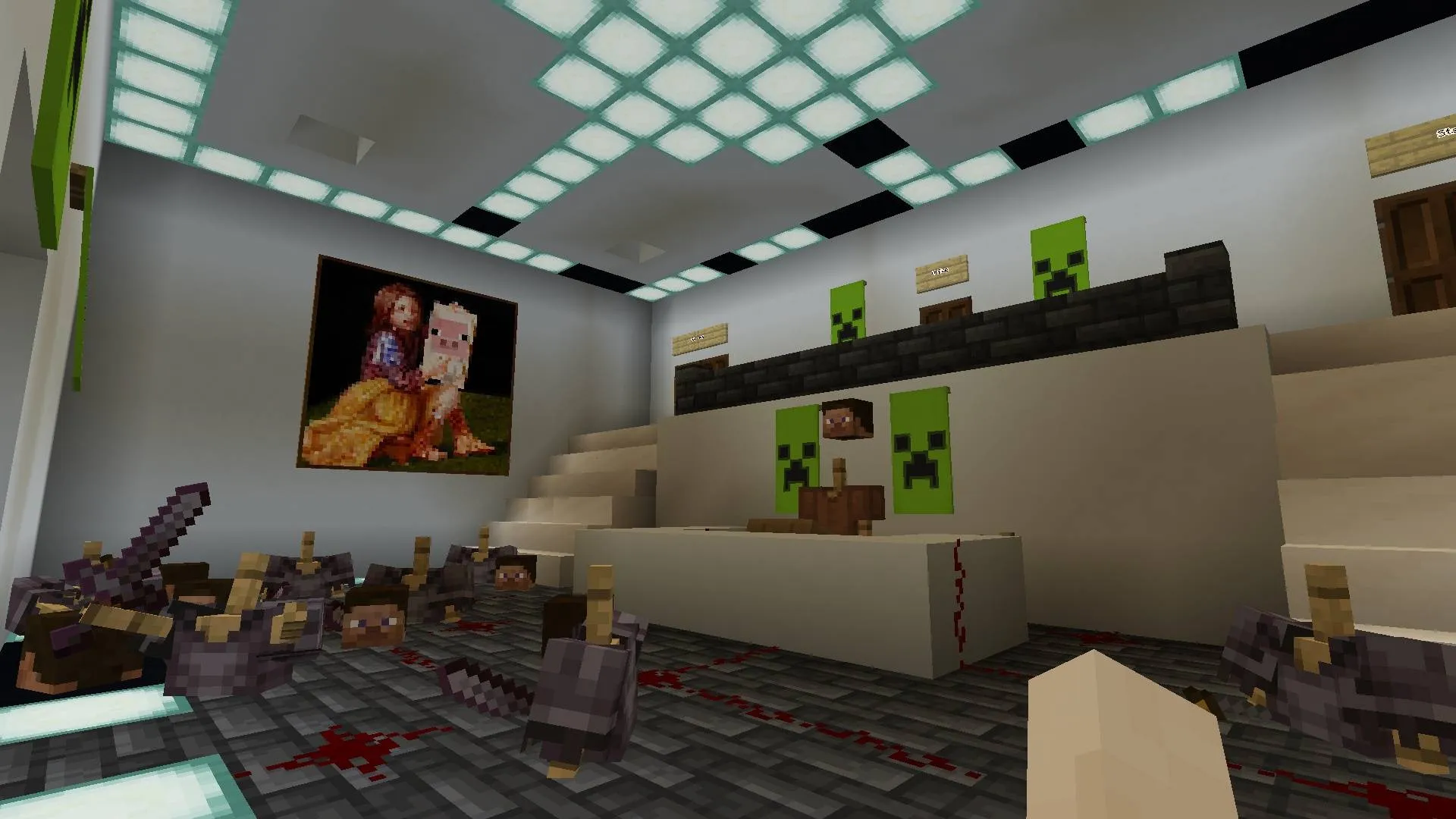 Escape Minecraft, Карты, Minecraft