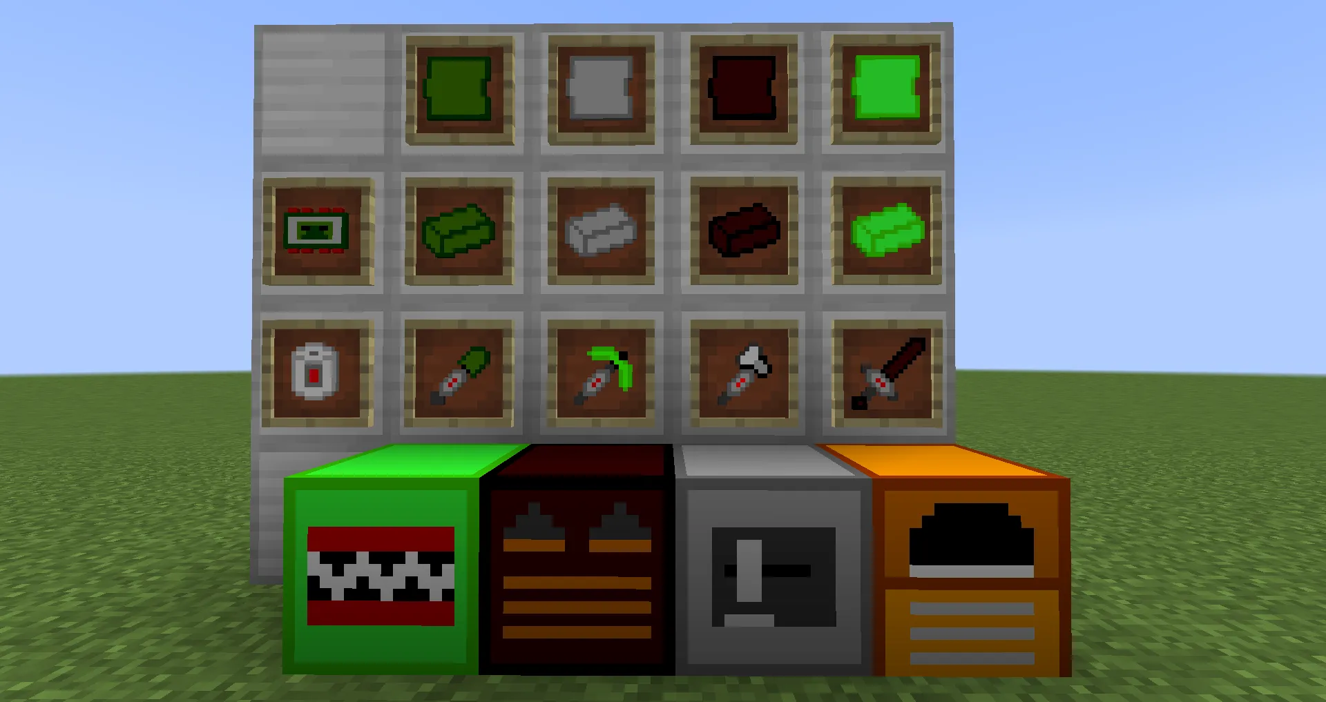 Hostile tech, Моды, Minecraft