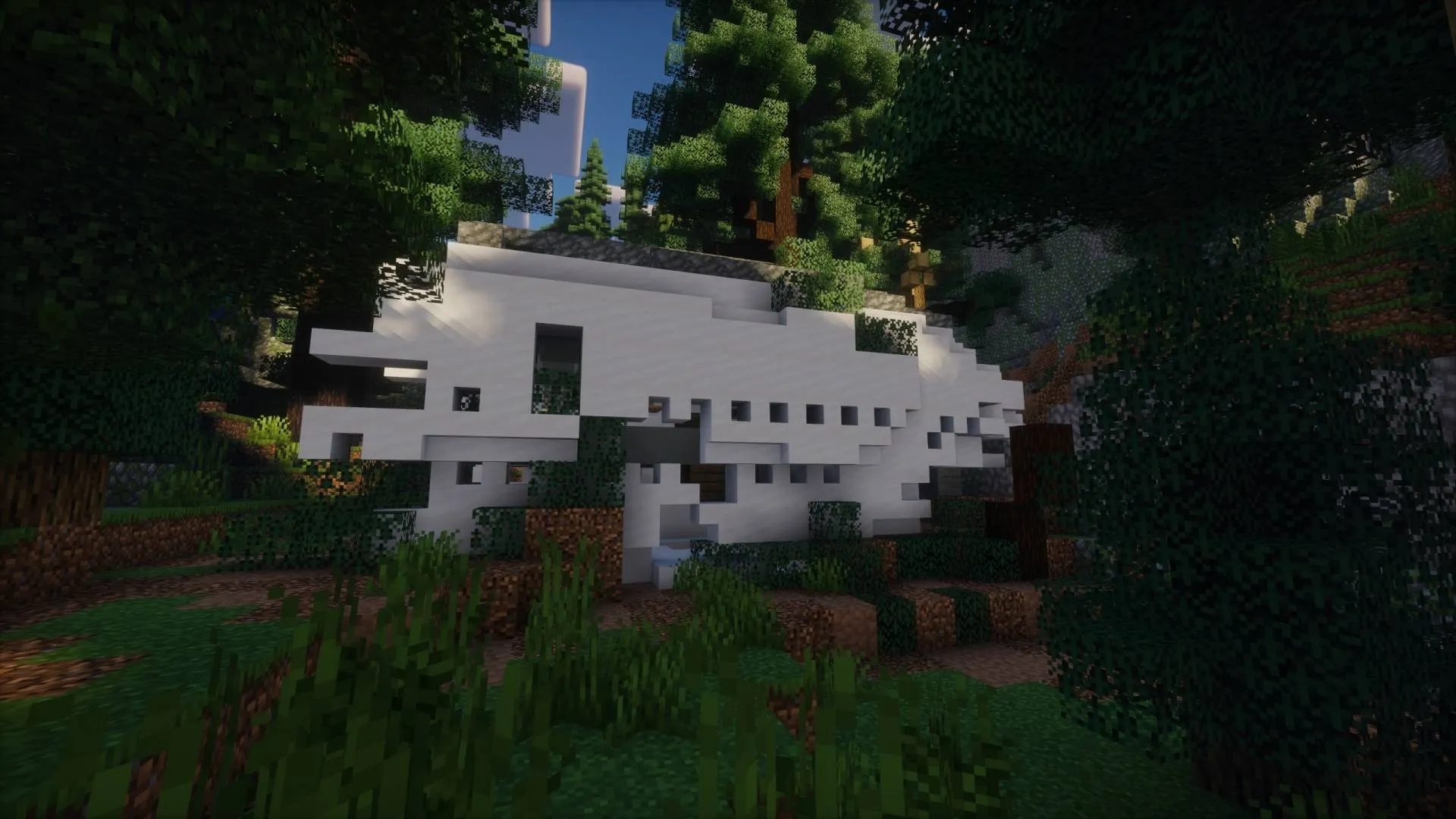 The Crash - Plane Crash Survival, Карты, Minecraft