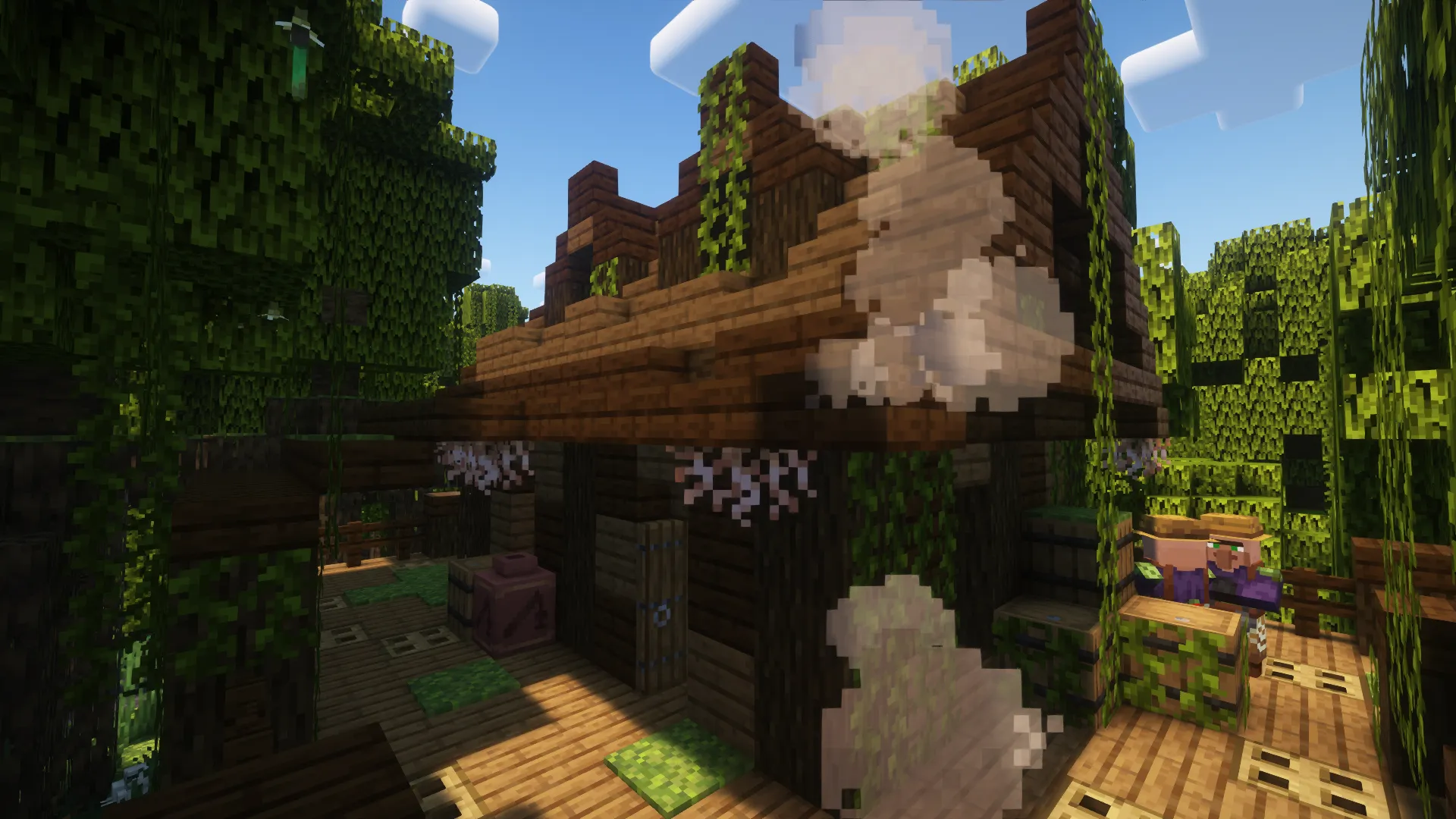 Old fisherman swamp house, Моды, Minecraft