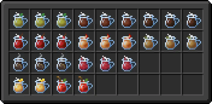 NEC Visualities compat, Текстуры, Minecraft