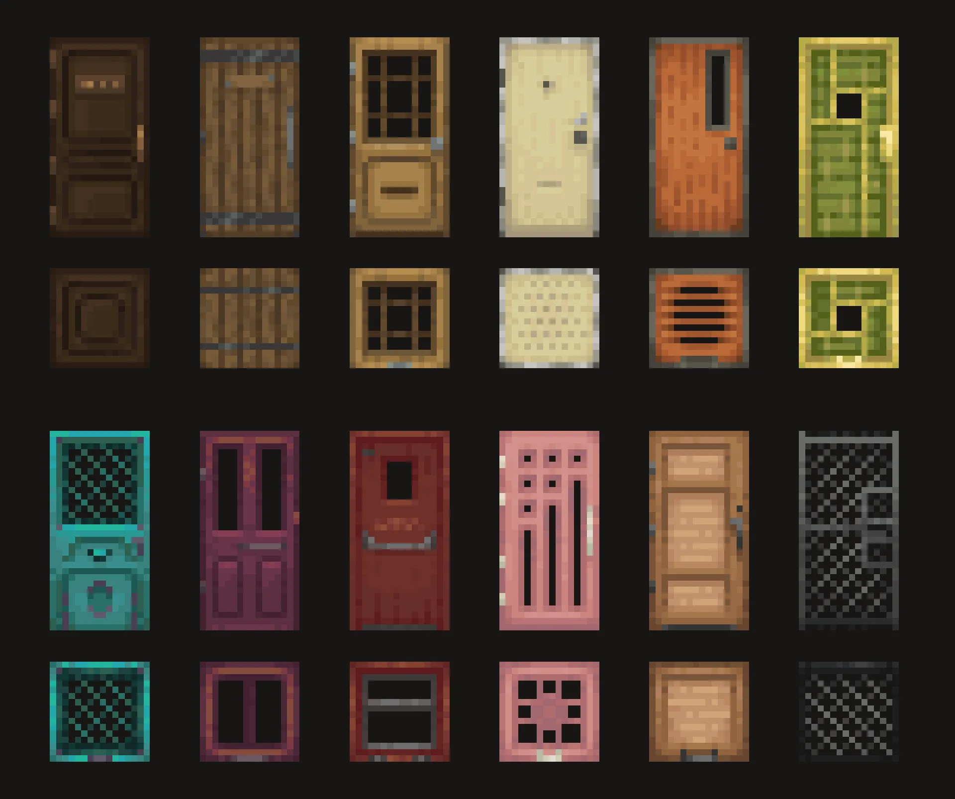 ModernDoors - RESOURCE PACK, Текстуры, Minecraft