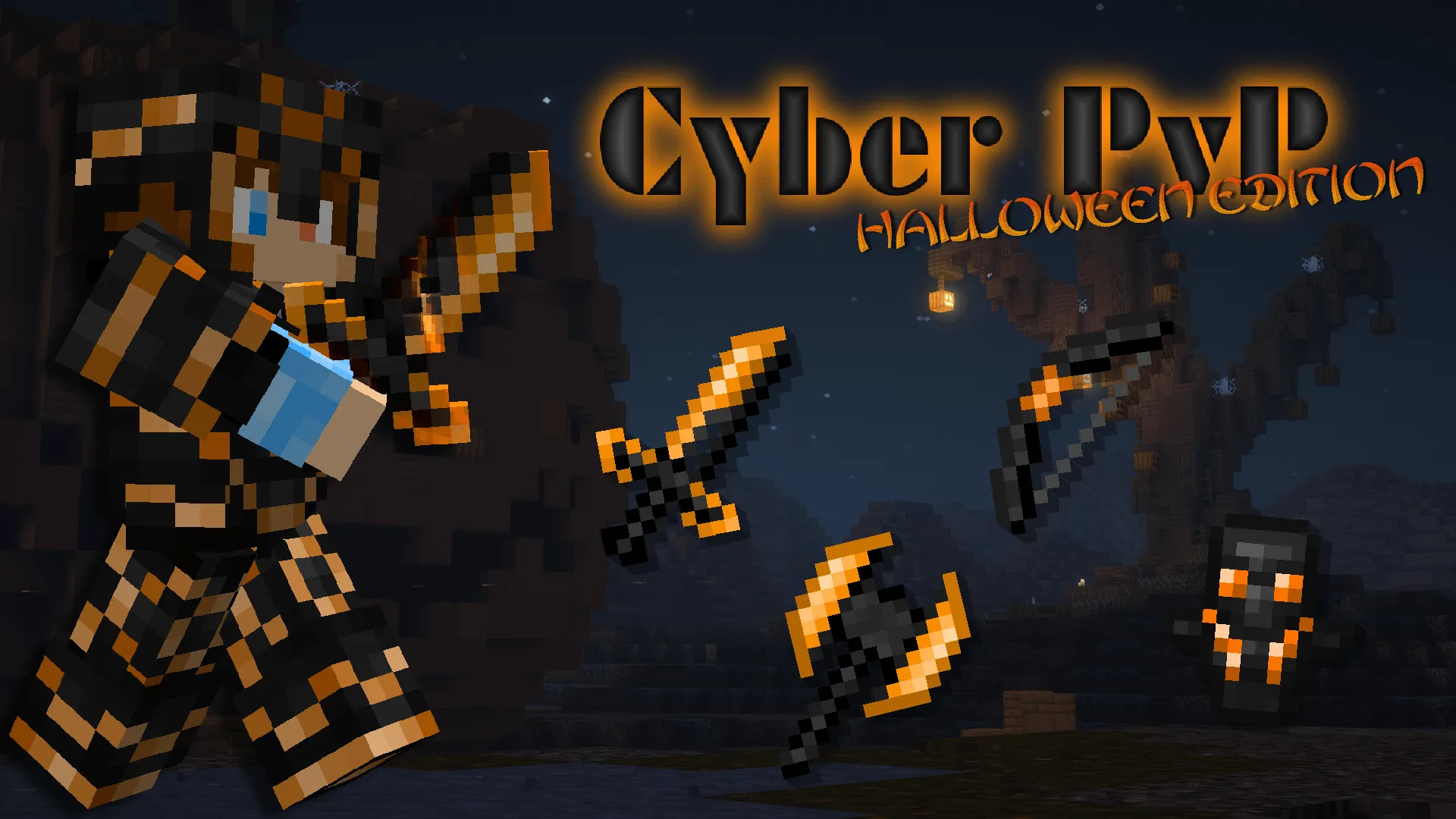Cyber PvP [Halloween Edition], Текстуры, Minecraft
