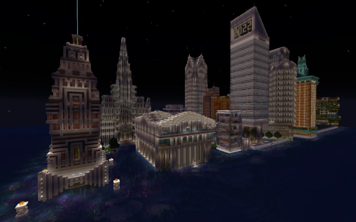 Radiant City Official, Карты, Minecraft