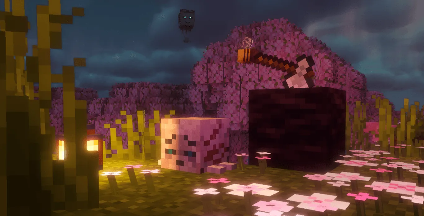 NOT SO HAPPY GHASTS, Текстуры, Minecraft