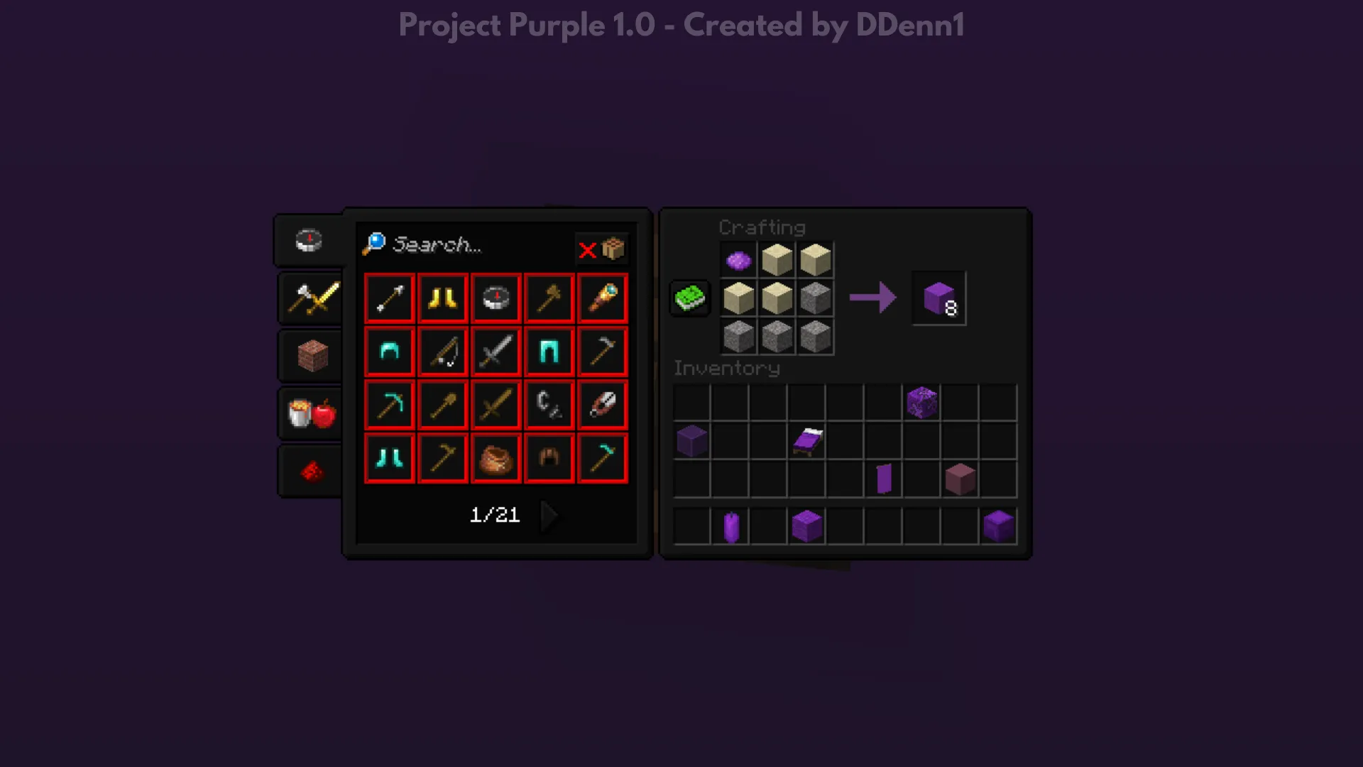 Project Purple - 1.16+ — скриншот 12 (Текстуры, Minecraft)