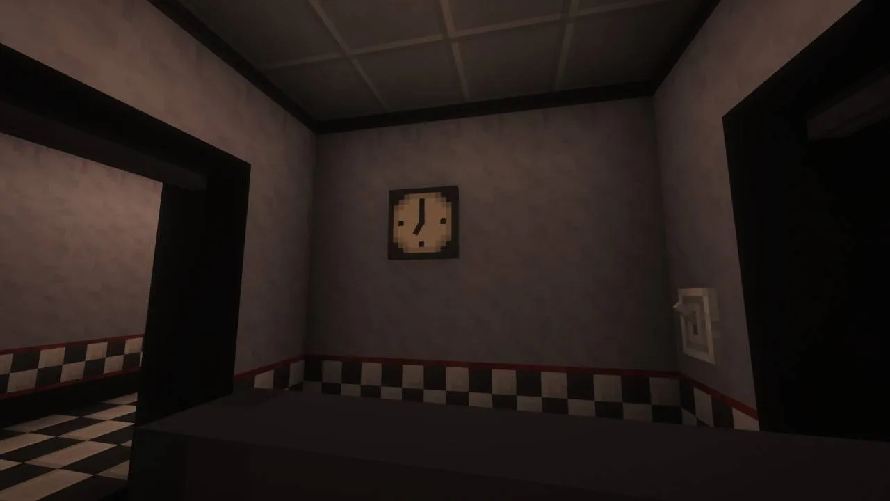 Fnaf Management Wanted Map (single player) — скриншот 8 (Карты, Minecraft)