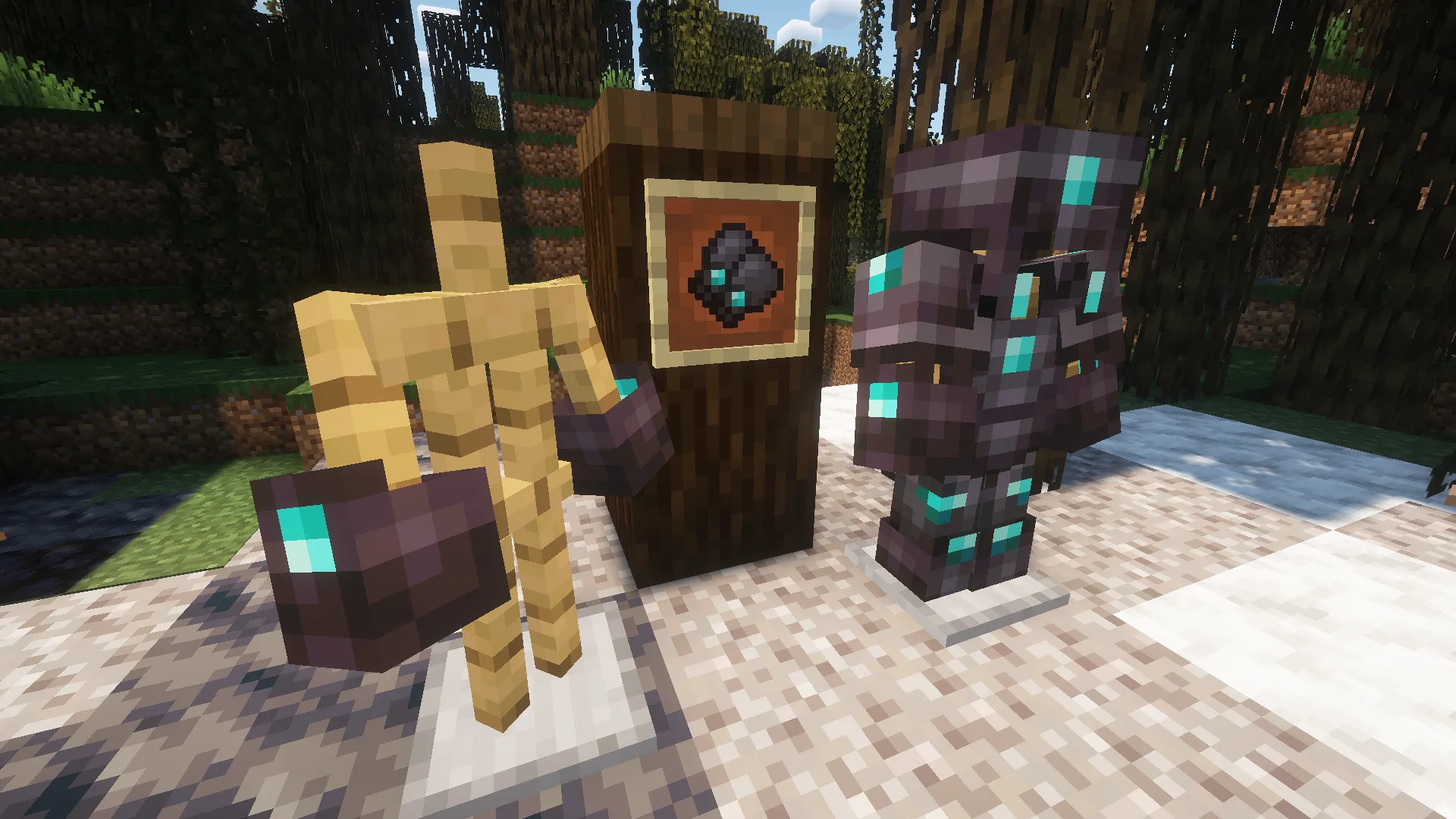 Schocoa's Diamond Netherite, Текстуры, Minecraft