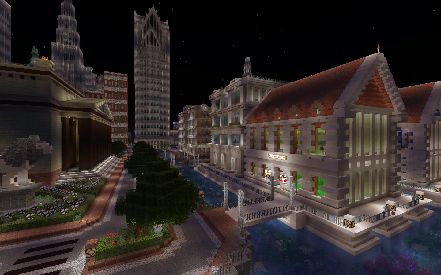 Radiant City Official, Карты, Minecraft