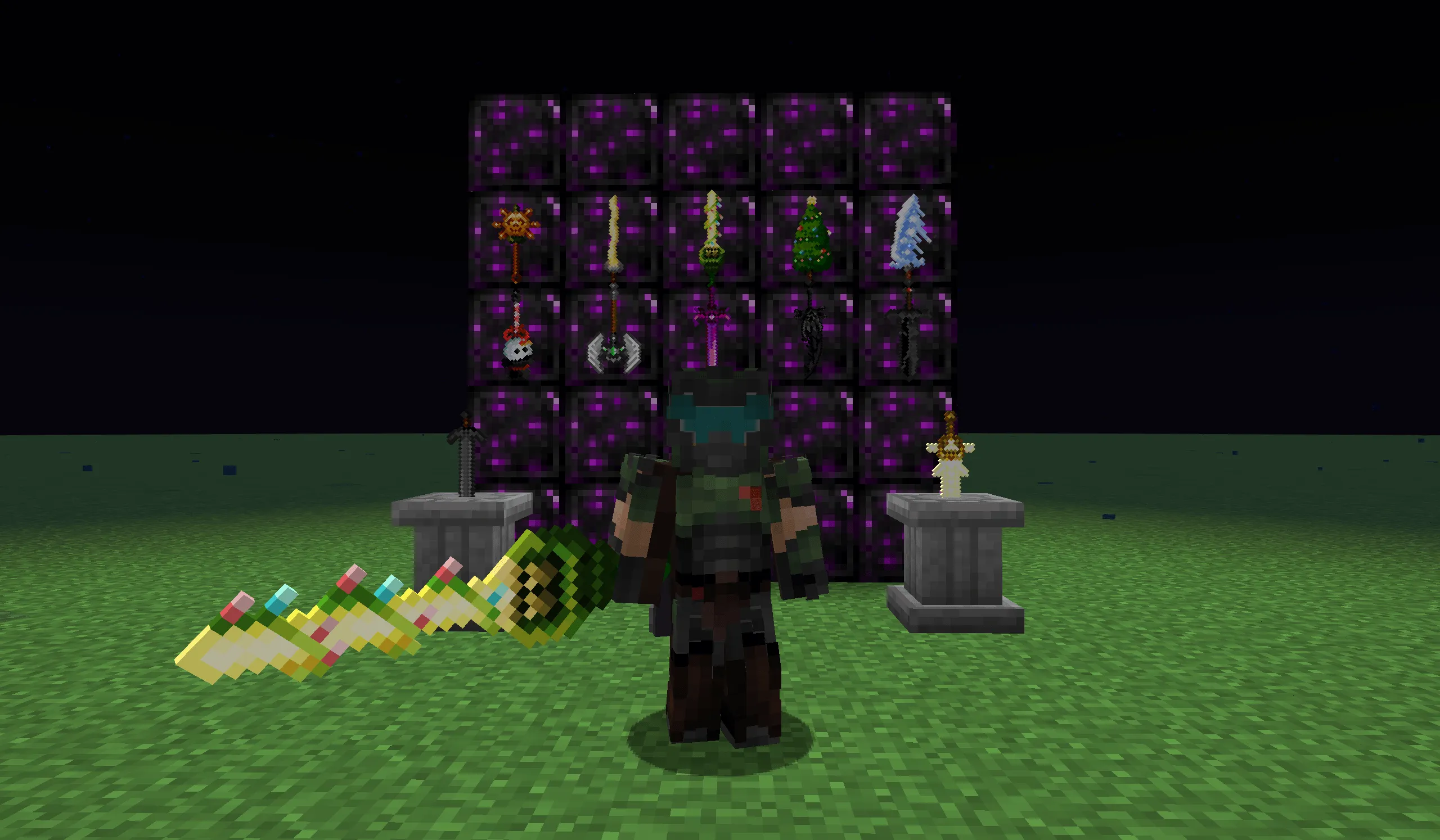 Wither's Weapons Epic Fight Compatible, Дата-паки, Minecraft