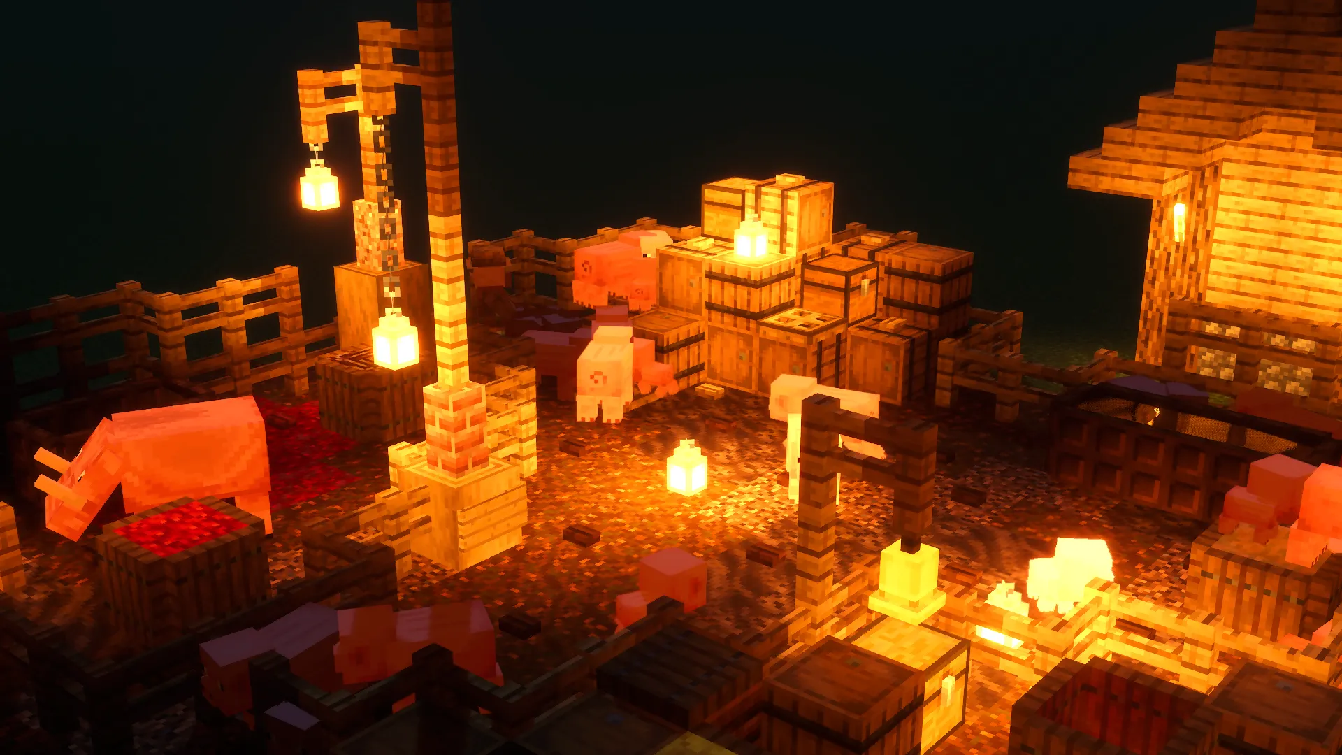 The Big Bad Boar, Текстуры, Minecraft