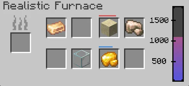 Realistic Furnace — скриншот 1 (Моды, Minecraft)