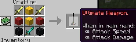Players Ultimate Weapon., Моды, Minecraft