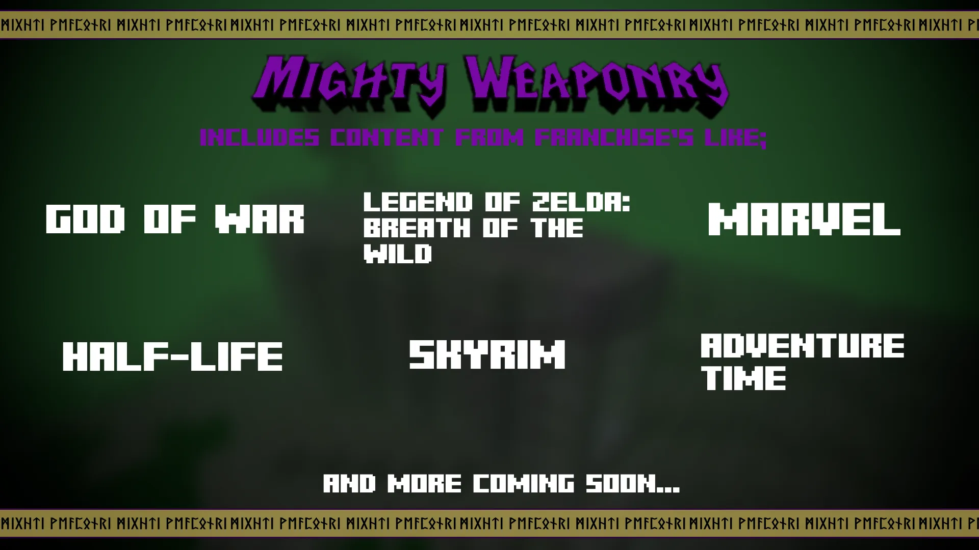 Mighty Weaponry — скриншот 2 (Моды, Minecraft)