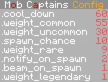 Mob Captains, Моды, Minecraft