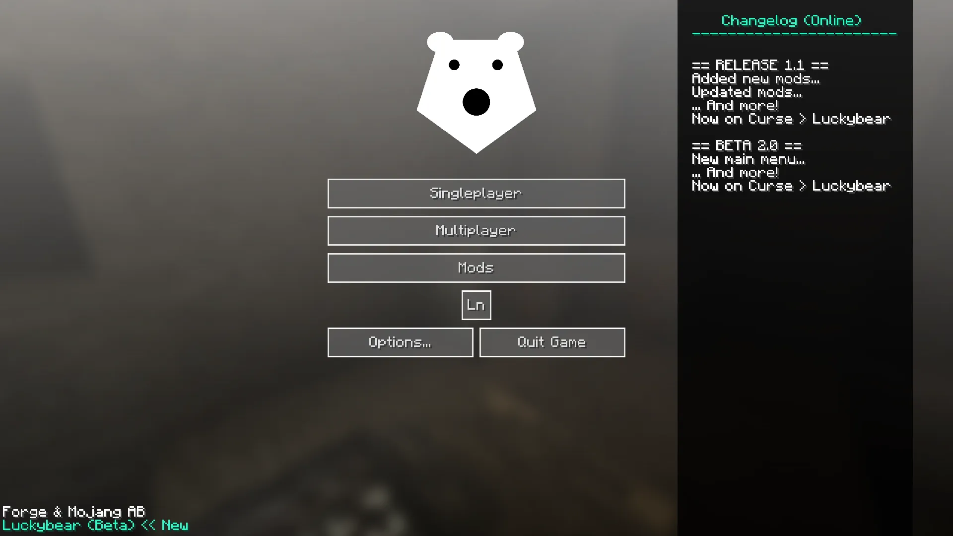 Luckybear — скриншот 2 (Модпаки, Minecraft)