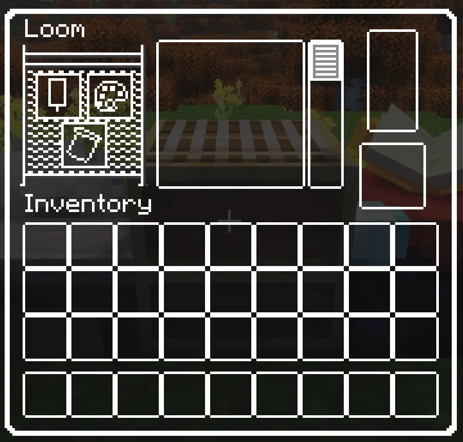 White border and transparent GUI and HUB — скриншот 7 (Текстуры, Minecraft)