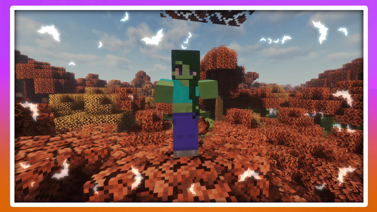 Halloween  Spooky GUI 1.19x — скриншот 7 (Текстуры, Minecraft)