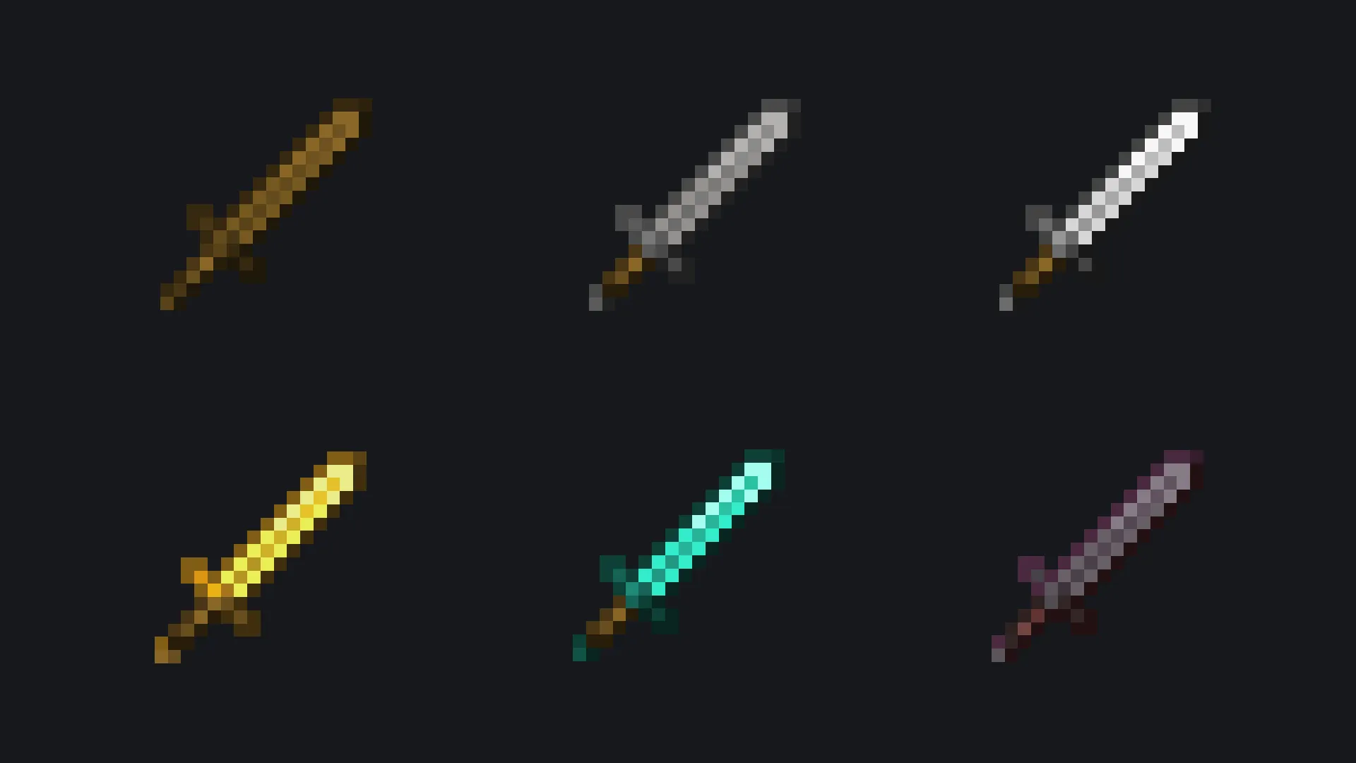 Better Sword+, Текстуры, Minecraft