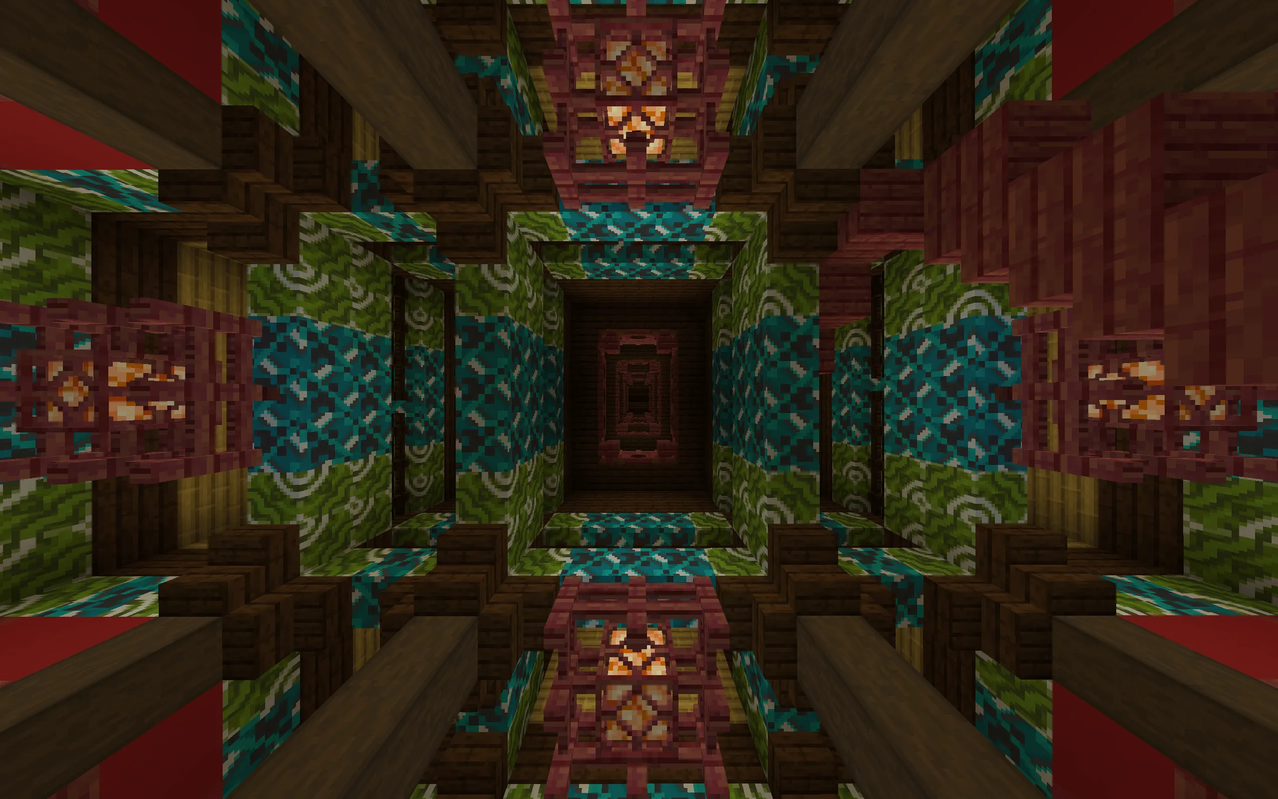 The ‌Cyan Ancient City Style Pack — скриншот 3 (Моды, Minecraft)