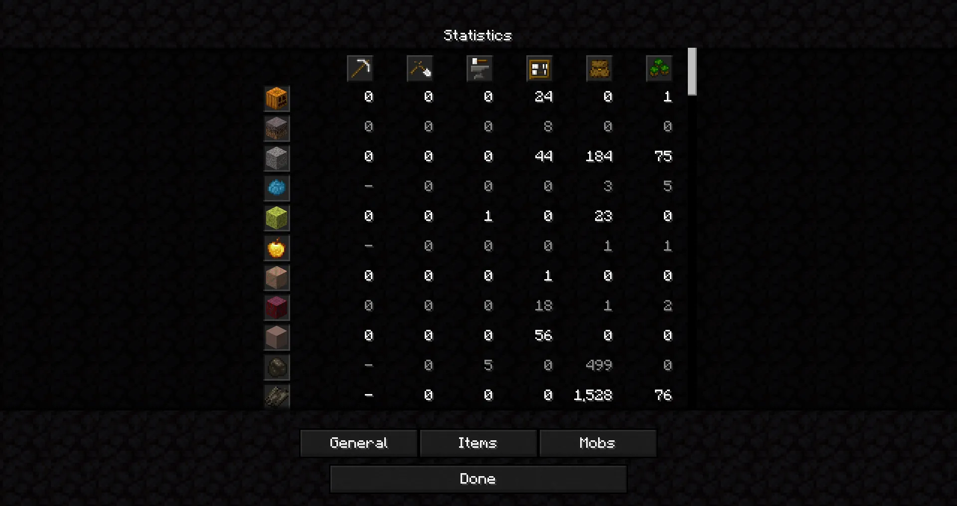MLDEG Black GUI — скриншот 4 (Текстуры, Minecraft)
