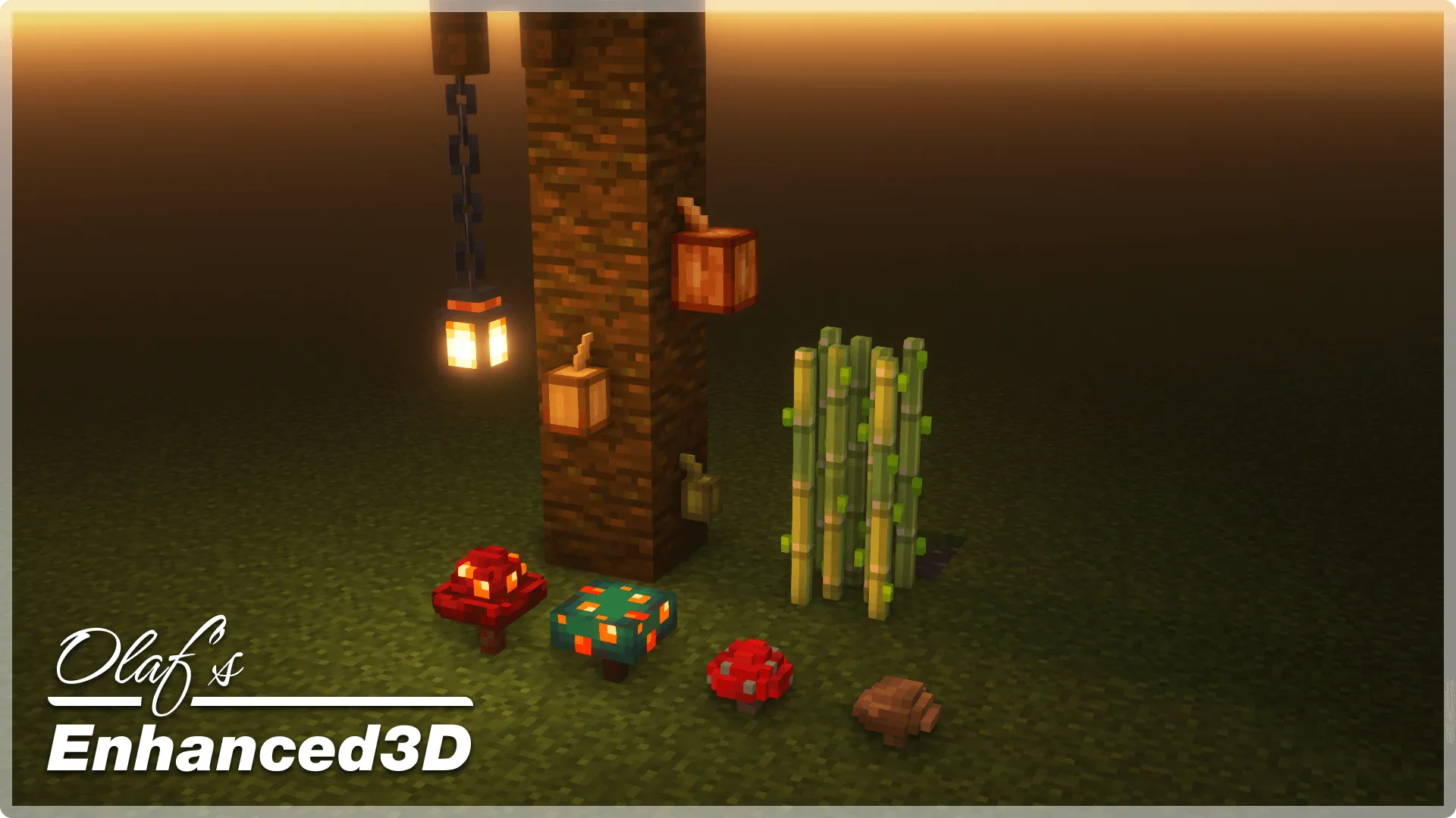 Olaf's Enhanced 3D — скриншот 14 (Текстуры, Minecraft)