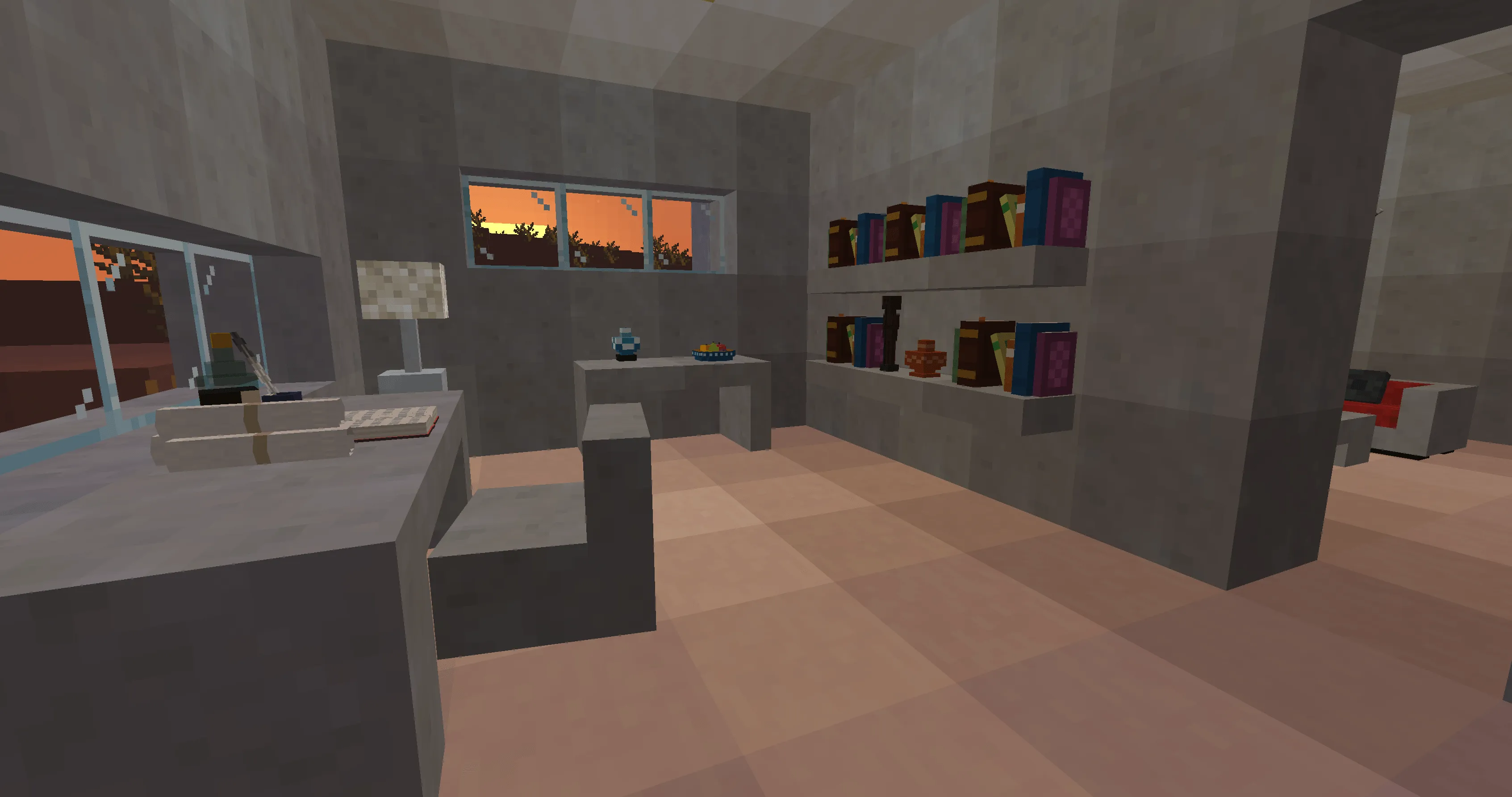 Brutalist Furniture — скриншот 4 (Моды, Minecraft)