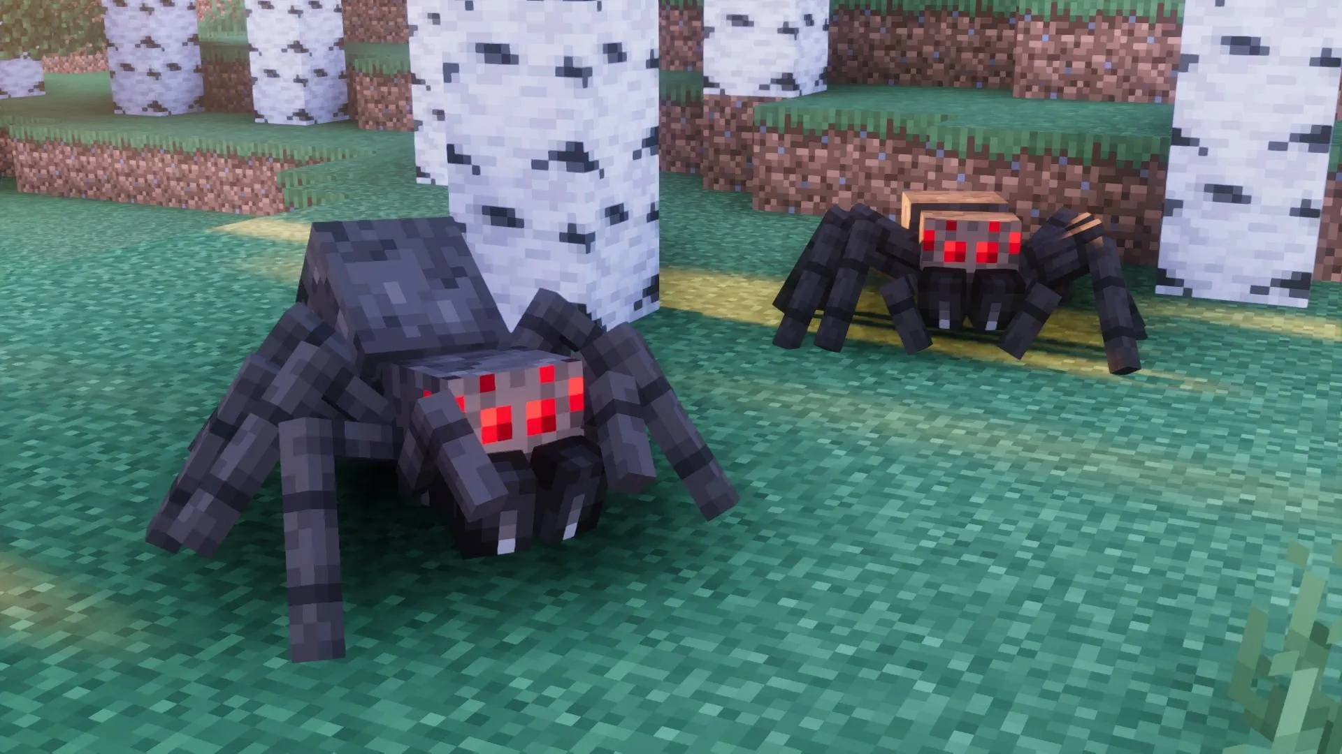 Fresh Animations: Spiders, Текстуры, Minecraft