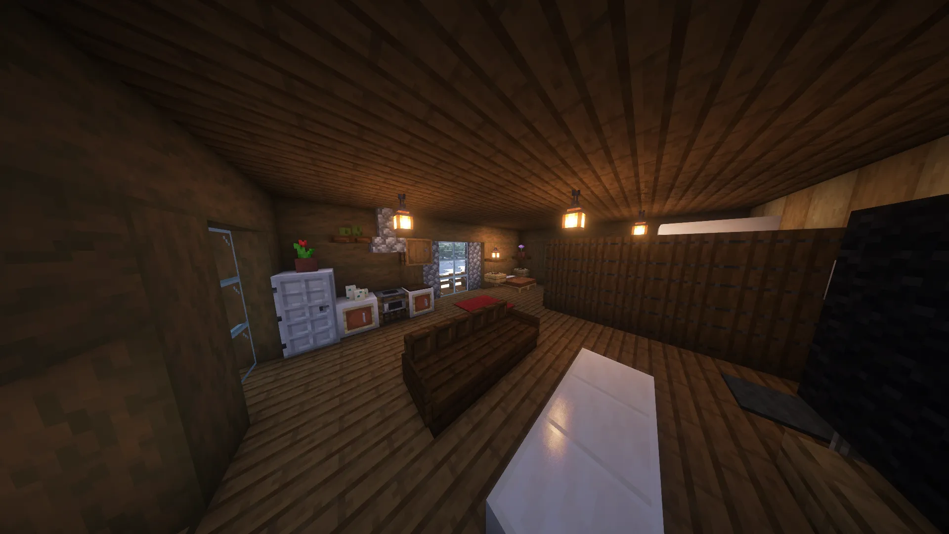 Snowy Villager Hotel — скриншот 4 (Моды, Minecraft)