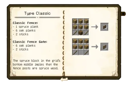 customfencebook — скриншот 1 (Моды, Minecraft)