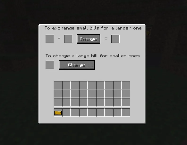 MTN Money, Моды, Minecraft