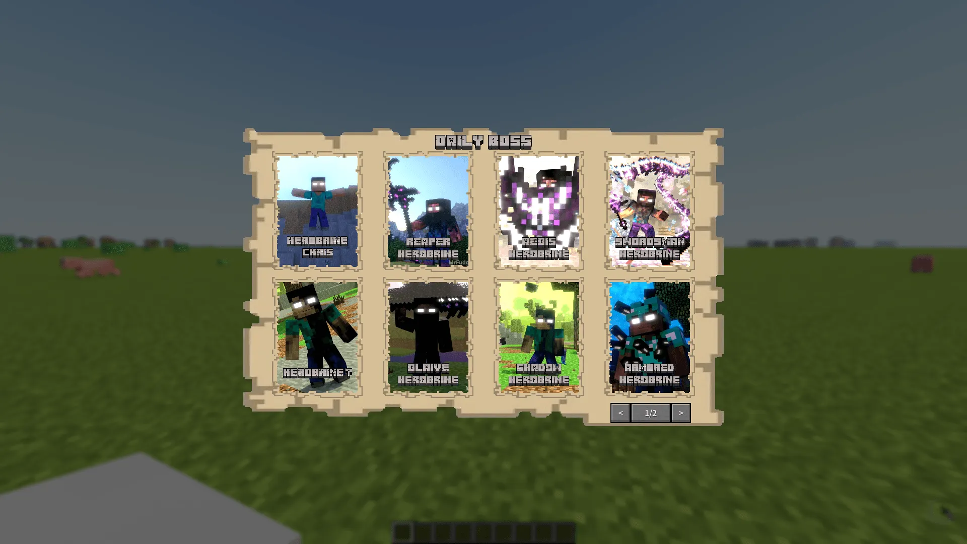 Daily Boss x Annoying Villagers — скриншот 3 (Моды, Minecraft)
