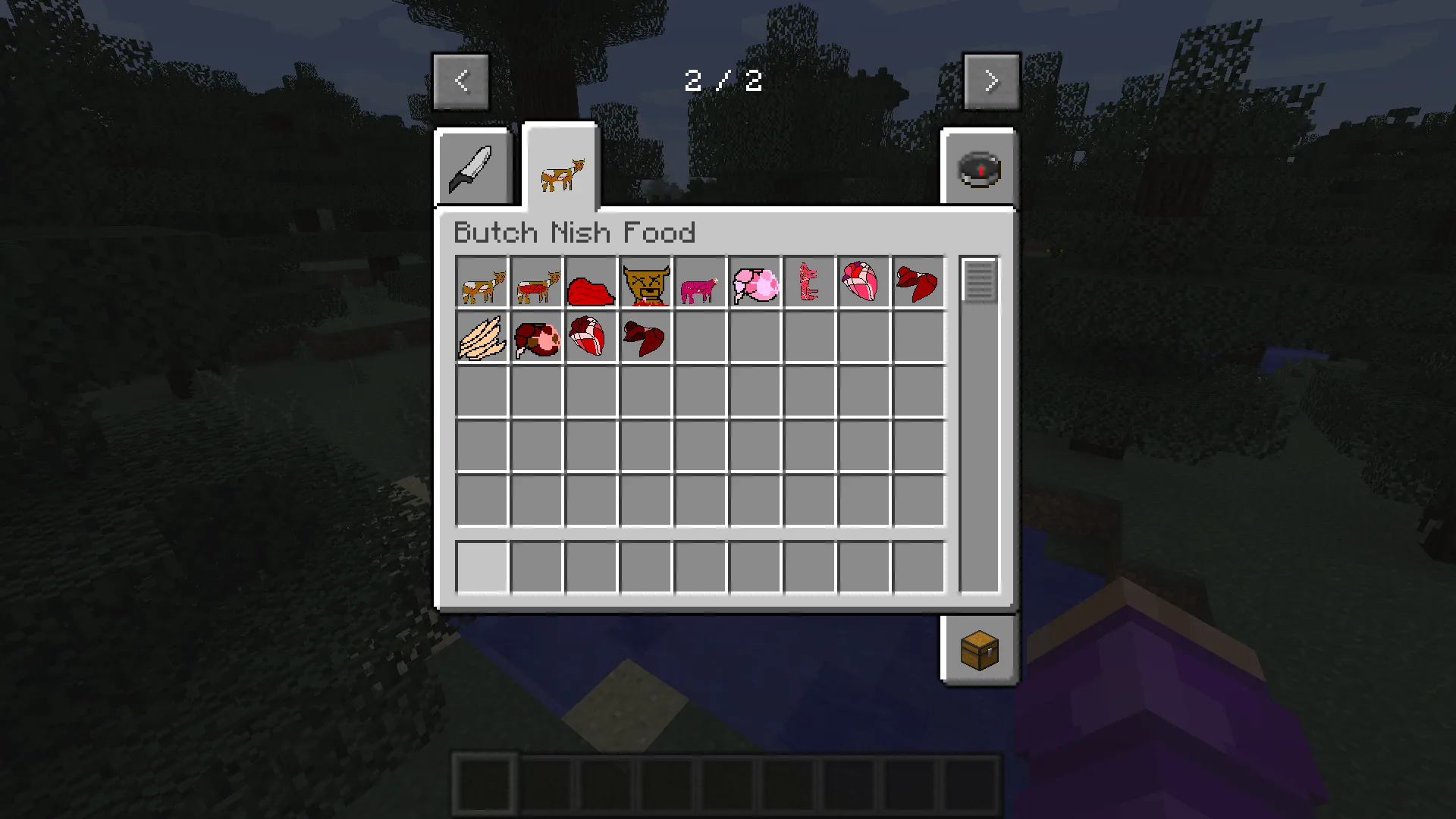 Butcher Nish, Моды, Minecraft