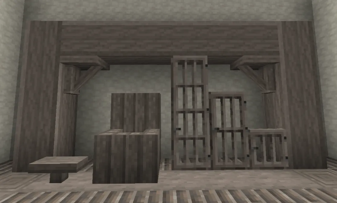 Ashy Gray Acacia, Текстуры, Minecraft