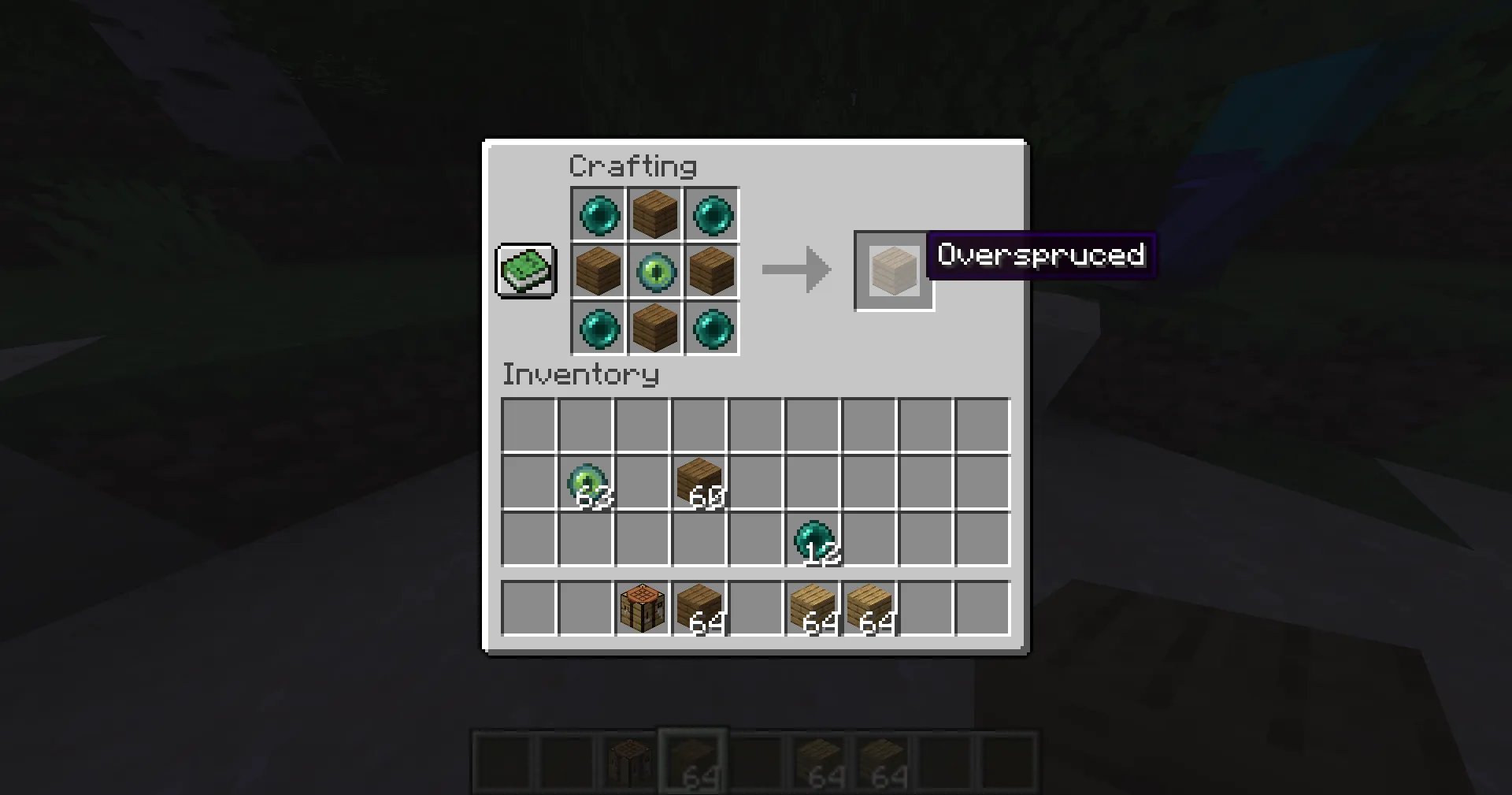 Overspruced, Моды, Minecraft