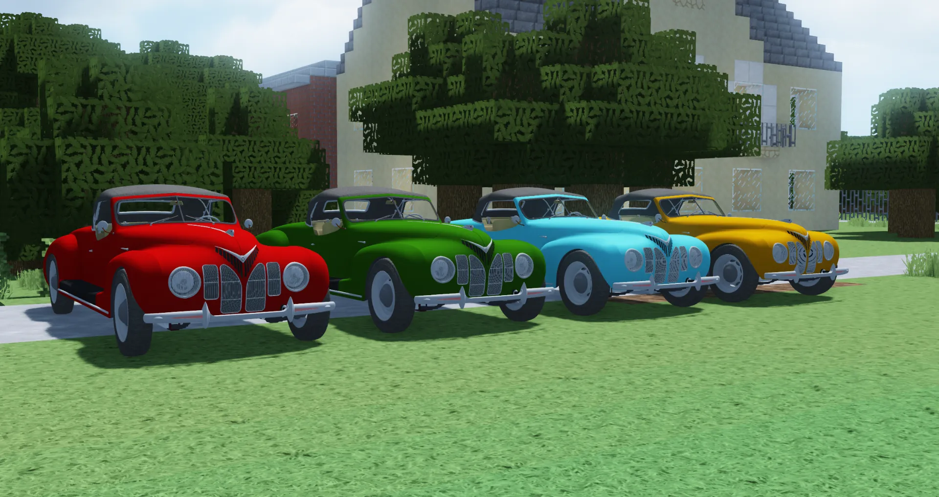 Fox's dream Cars — скриншот 4 (Моды, Minecraft)