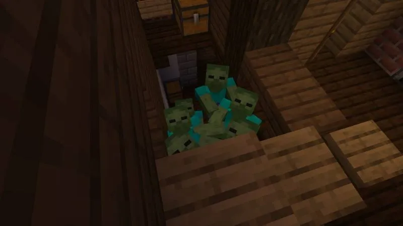 EditerPro's Zombie Pack — скриншот 1 (Текстуры, Minecraft)