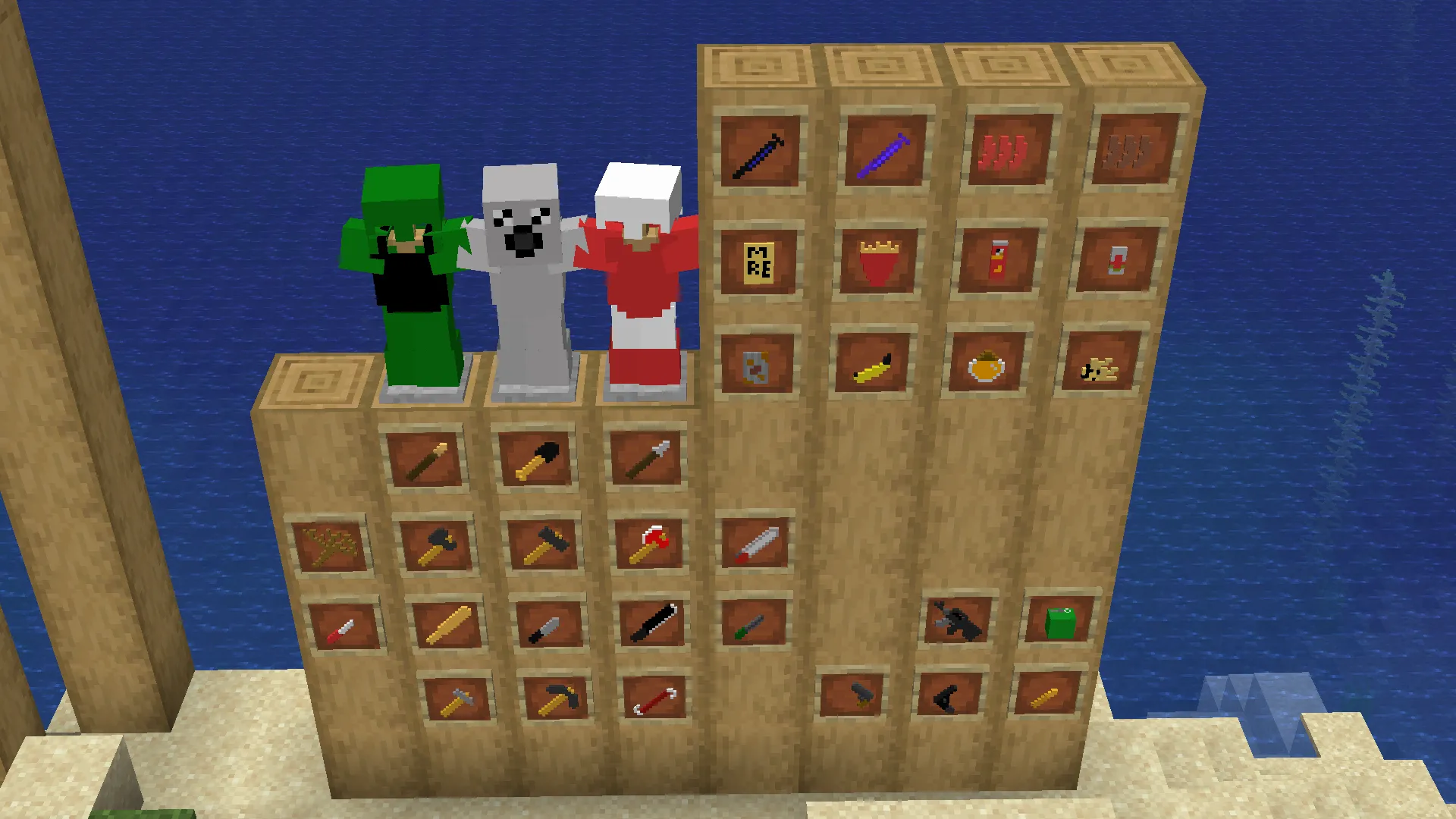 Zombie Apocalypse — скриншот 1 (Текстуры, Minecraft)