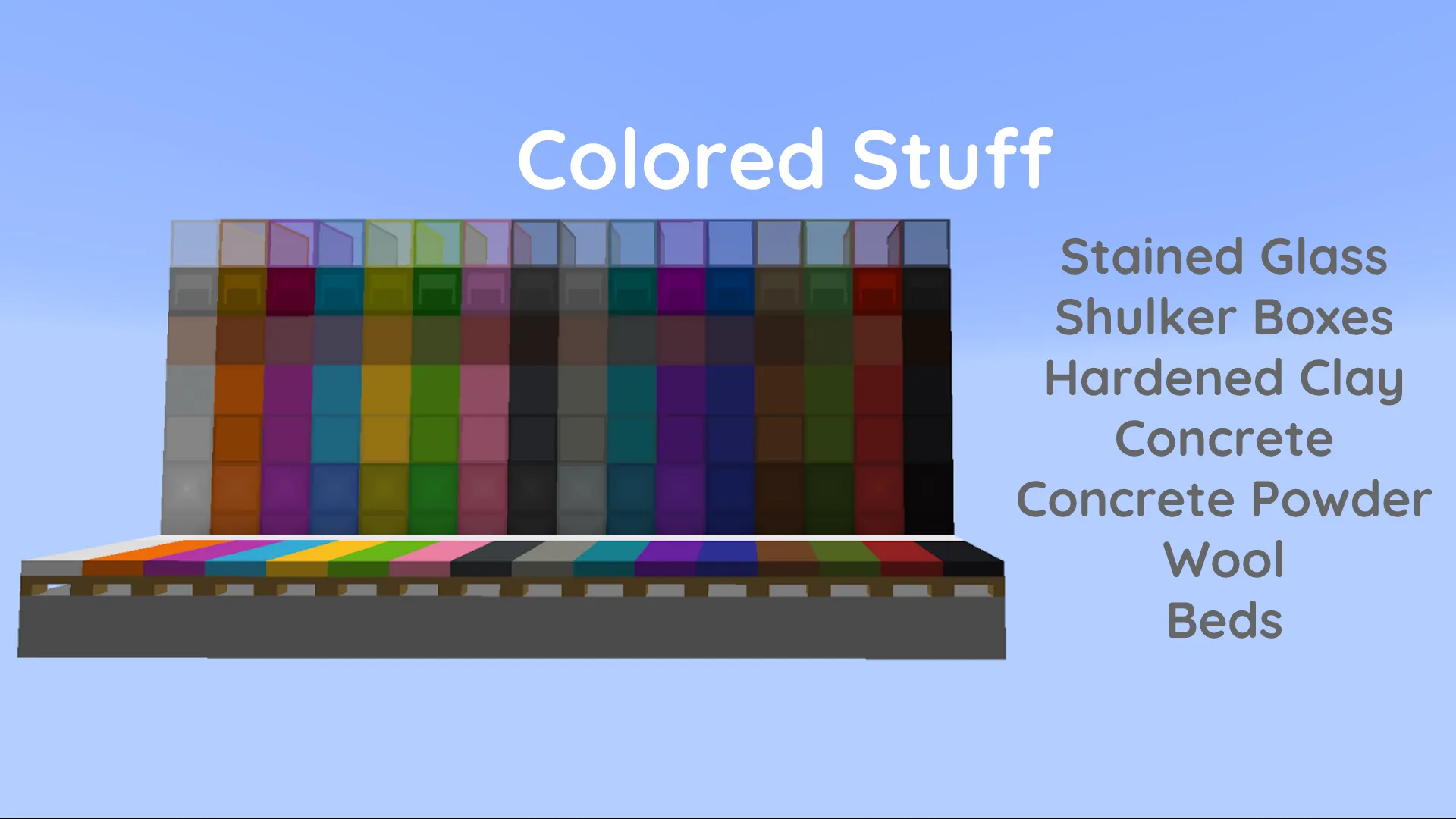 Simplistic Universe, Текстуры, Minecraft