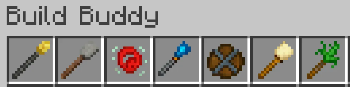 Build Buddy, Моды, Minecraft
