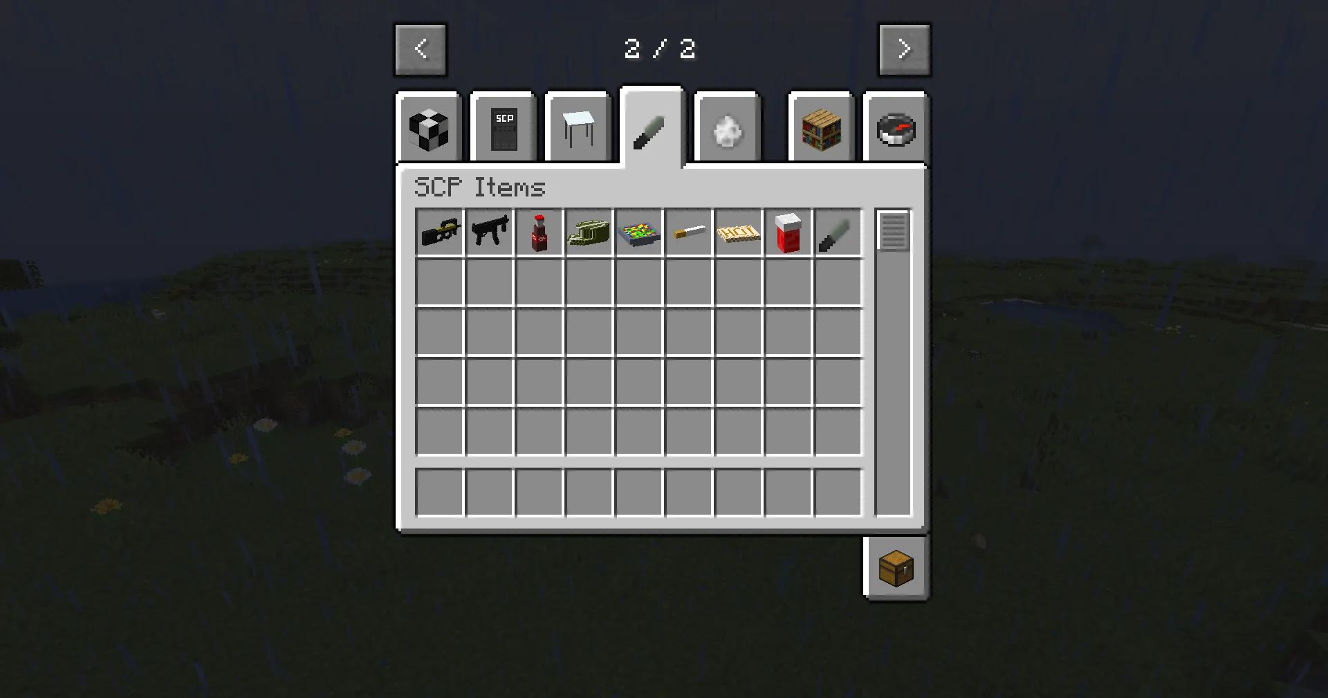 Scp Heavy containment, Моды, Minecraft