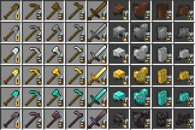 P&S Variated Item Pack — скриншот 18 (Текстуры, Minecraft)
