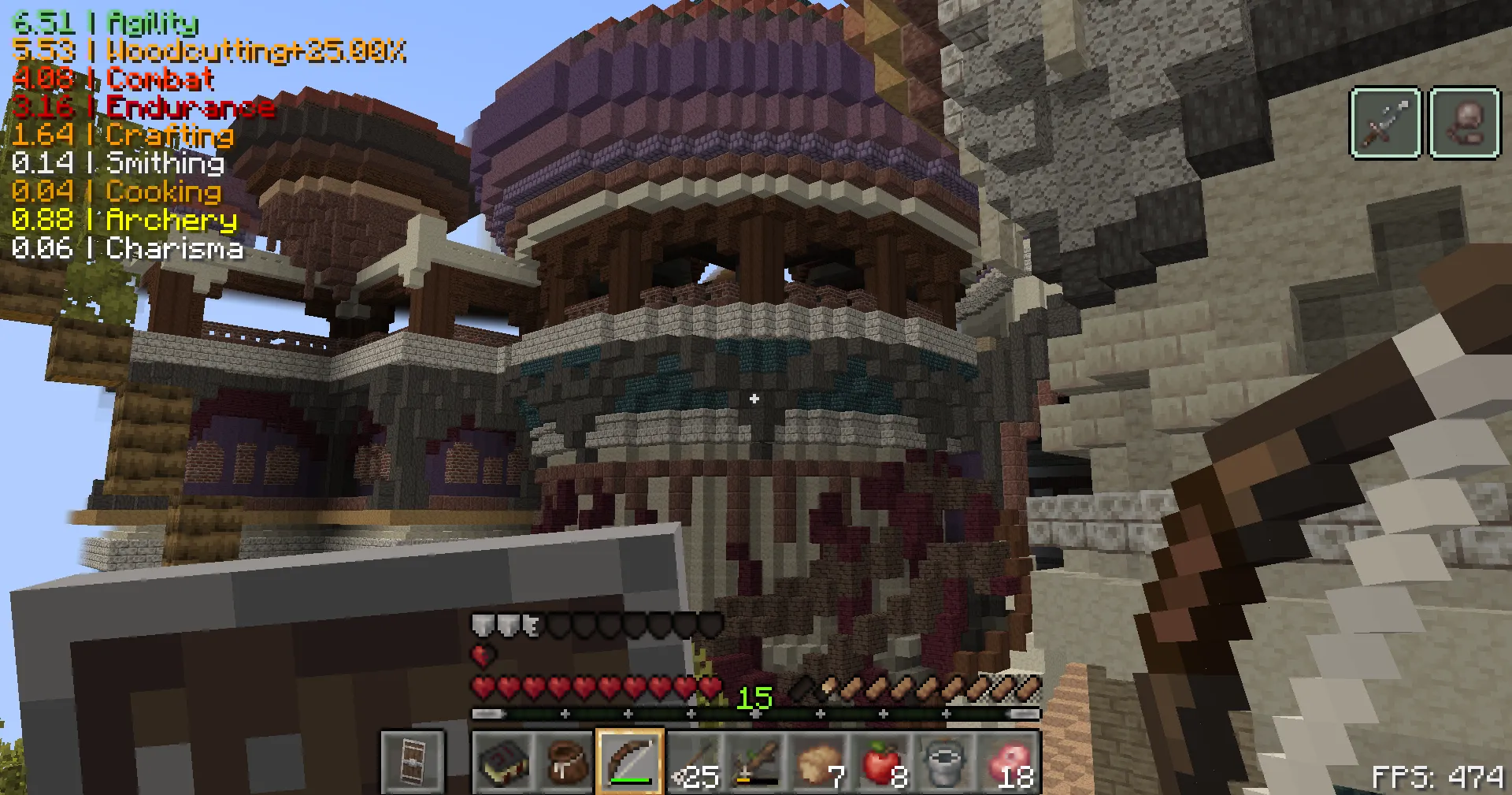Boosted FPS RPG, Модпаки, Minecraft