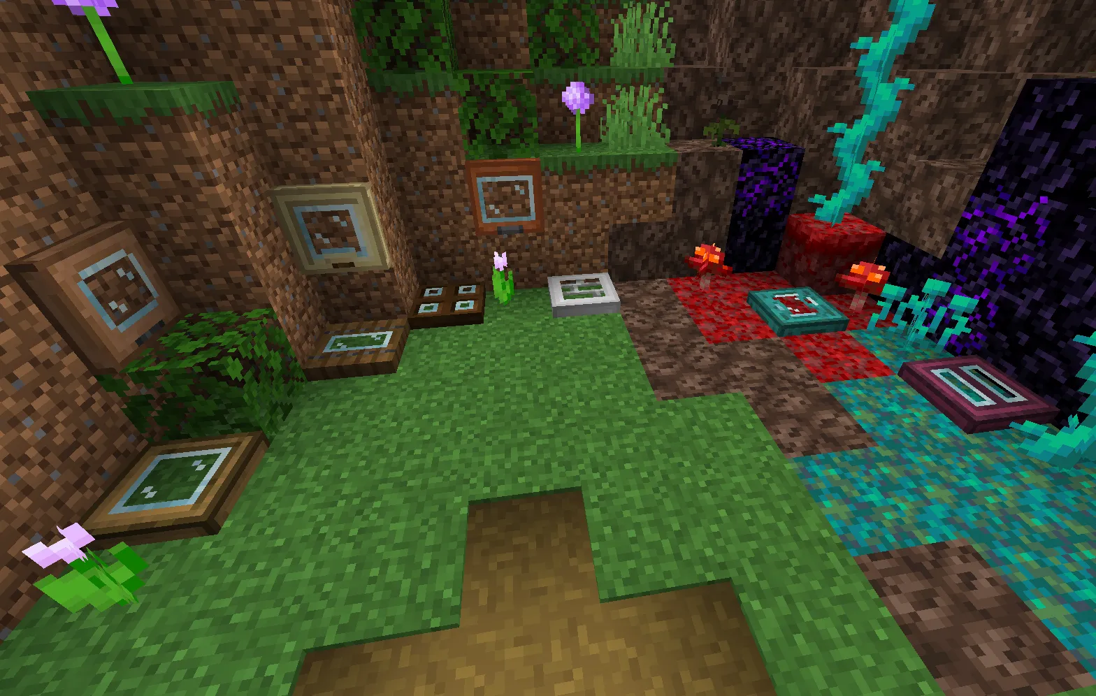 Glass Trapdoors — скриншот 1 (Текстуры, Minecraft)