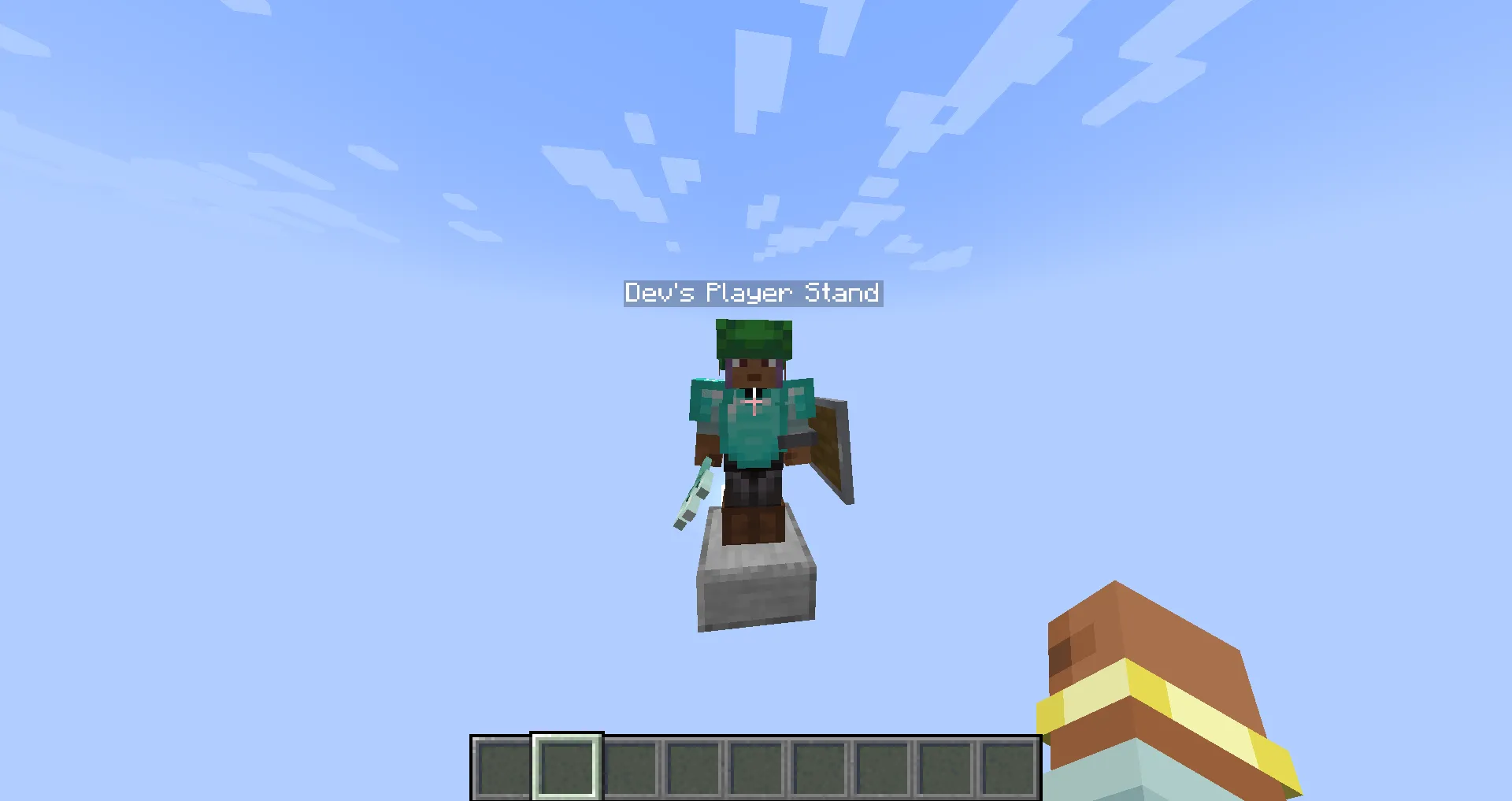 Player Stand, Моды, Minecraft