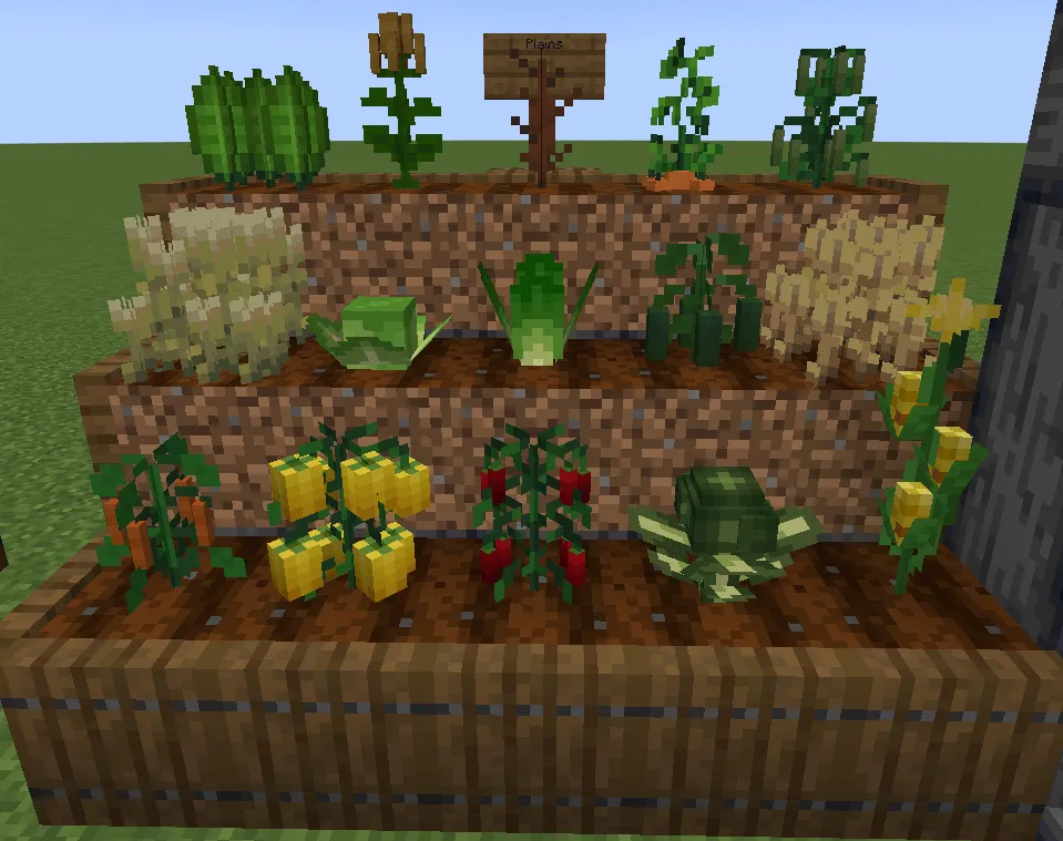 Croptopia Blocky Crops, Текстуры, Minecraft