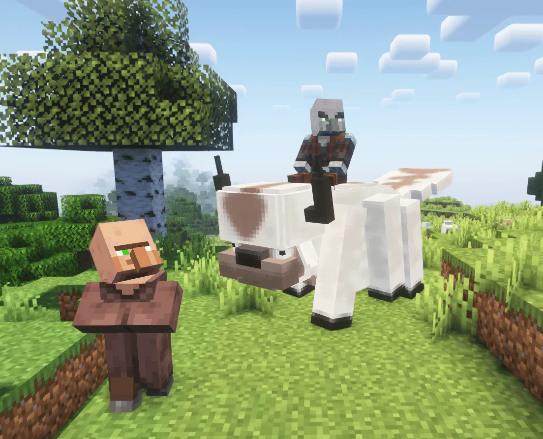 Appa from Avatar as ravager  — скриншот 3 (Текстуры, Minecraft)