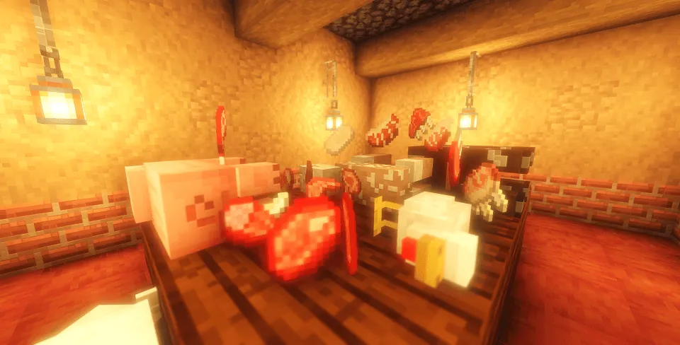 Better Butcher's Delight Foods — скриншот 1 (Текстуры, Minecraft)