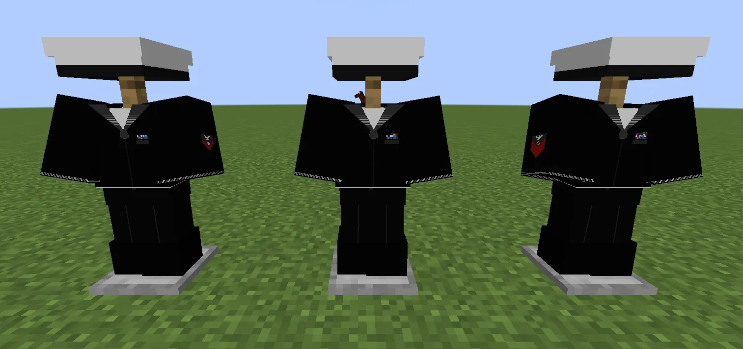 Spartacus' Navy Uniform, Моды, Minecraft